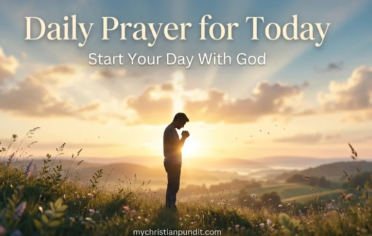 Peace in the Chaos: Your Daily Prayer for Today | Christian Devotional ...